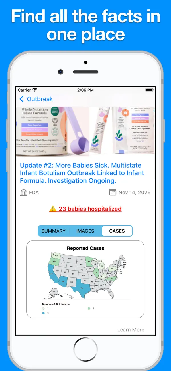 Food Recalls product screenshot 3